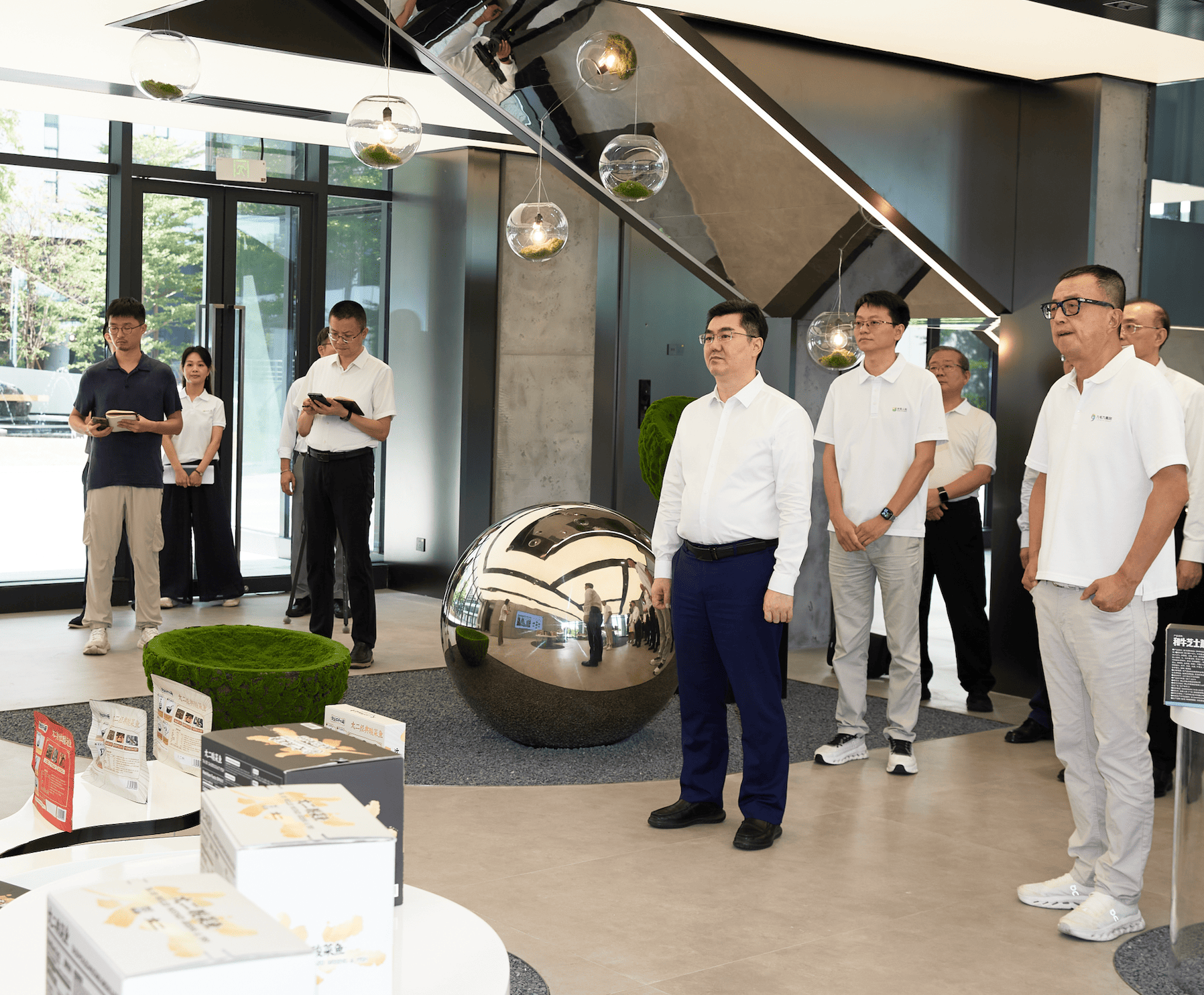 孙志洋市长调研乐鱼网页版-乐鱼（中国）官方
集团全国供应链中心基地